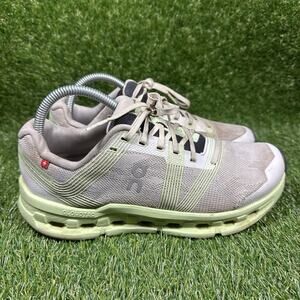 On Cloudgo Women’s 9 Running Walking Shoe Comfort Casual White/Meadow Green